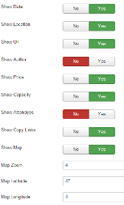 dpcalendar 5 options