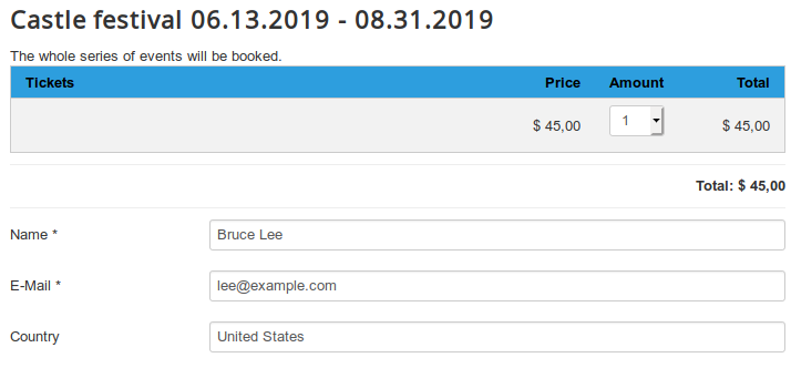 dpcalendar 7 2 series form